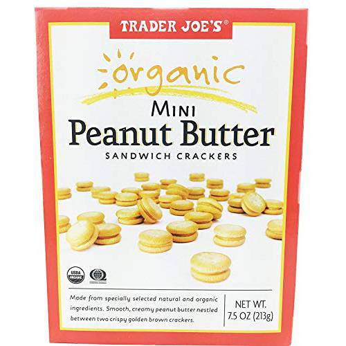 Trader Joe’s Organic Mini Peanut Butter Sandwich Crackers