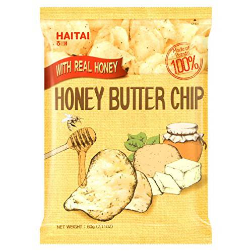 Haitai Honey Butter Chip New Korea Potato Snack (60g x 2)