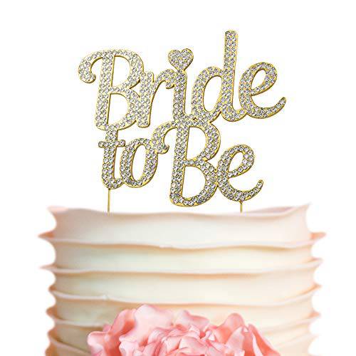 21 Cake Topper - Premium Rose Gold Metal - 21st Birthday Party Sparkly Rhinestone Decoration Makes a Great Centerpiece - Now Protected in a Box