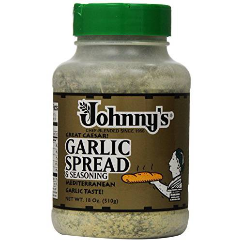 Johnny’s Garlic Spread and Seasoning, 10 Ounce (Pack of 6)