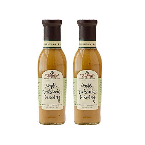 Stonewall Kitchen Maple Balsamic Dressing, 11 Ounces (Pack of 2)
