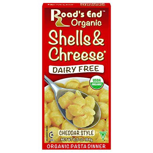 Road’s End Organic Shells & Chreese, 6.5 Ounce Boxes (Pack of 12)
