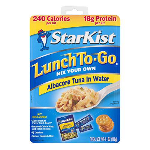 StarKist Lunch To-Go Albacore Mix Your Own Tuna Salad - 4.41 Ounce (Pouch) - (Pack of 12)