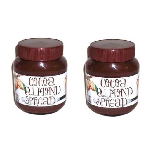 Trader Joe’s Cocoa Almond Spread Delicious Blend of Almond Butter & Cocoa - Excellent on Toast , Pancakes & Waffles - Two Pack