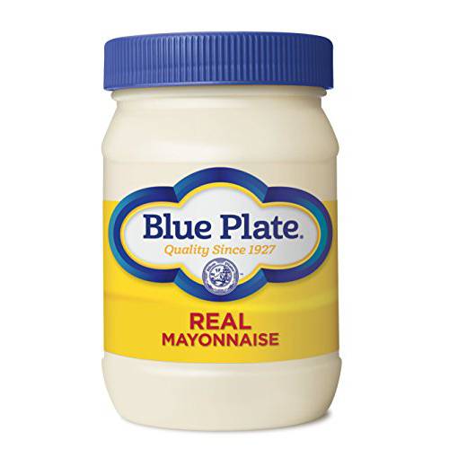 Blue Plate Real Mayonnaise, 8 Ounce Jar (Pack of 12)