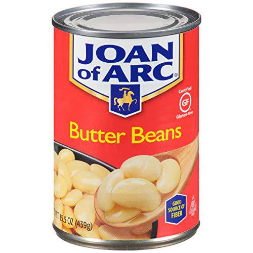 Joan of Arc Beans, Butter Beans, 15.5 Ounce (Pack of 12)