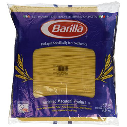 Barilla Spaghetti Pasta, 160 Ounce (1000354005)