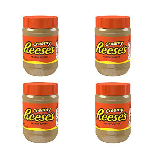 REESE’S Creamy Peanut Butter, 18 oz - Pack of 4