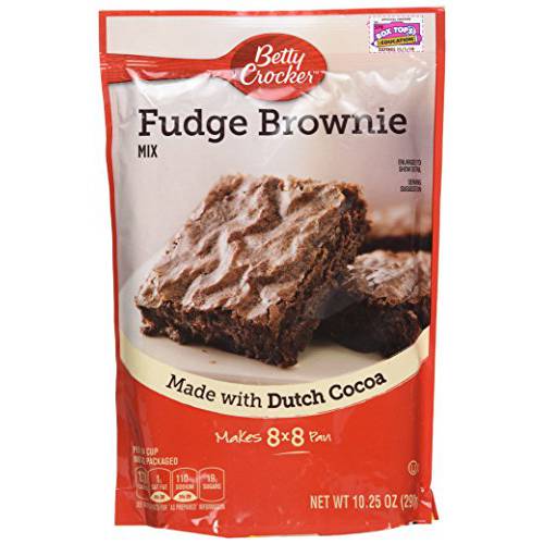 Betty Crocker Fudge Brownie Mix, 10.25 Ounce (Pack of 3)