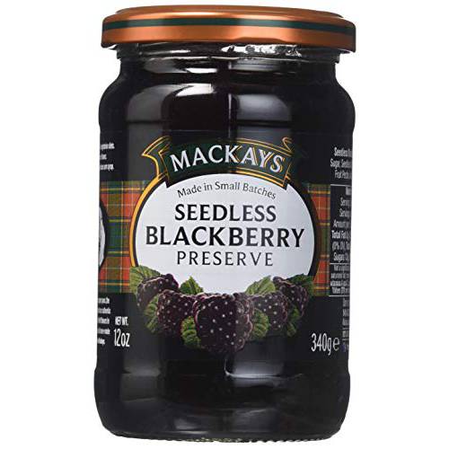 Mackays Seedless Blackberry Preserve, 12 Ounce
