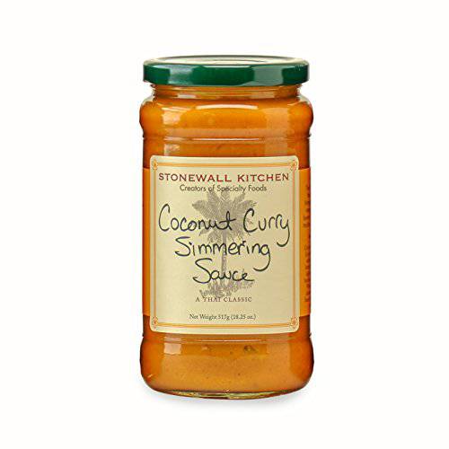 Stonewall Kitchen Coconut Curry Simmering Sauce, 18.25 Ounces