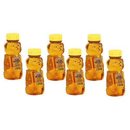 Gunter’s Pure Clover Honey Bears - 12 oz (Pack of 6)