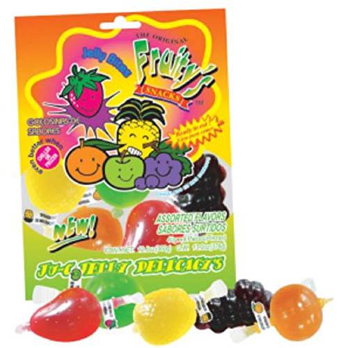 DinDon Fruity’s Ju-C Jelly Delicacies Golosinas De Sabores Assorted Flavors