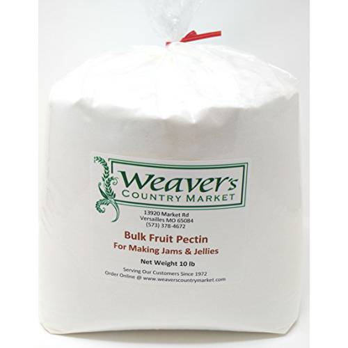 Weaver’s Country Market Bulk Fruit Pectin Mix for Making Jams & Jellies (10 Lb. Plastic Bag)