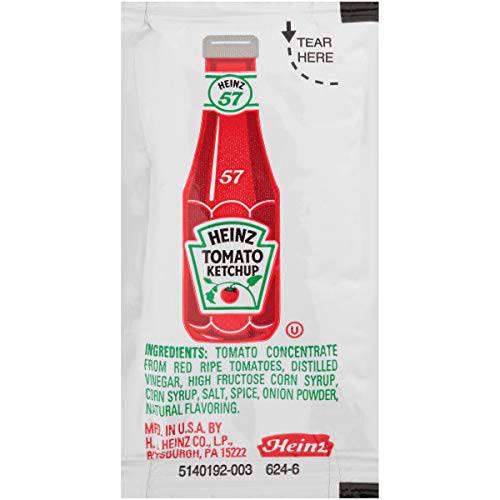 Heinz Tomato Ketchup Single Serve Packets (500 ct Pack)