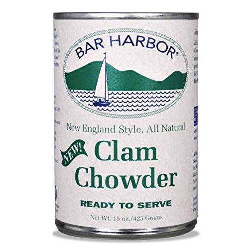 Bar Harbor New England Clam Chowder, 15 Ounce (Pack of 6), Packaging may vary