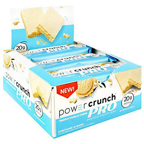 Power Crunch PRO , French Vanilla Crème, 2 Ounces (12 Count)