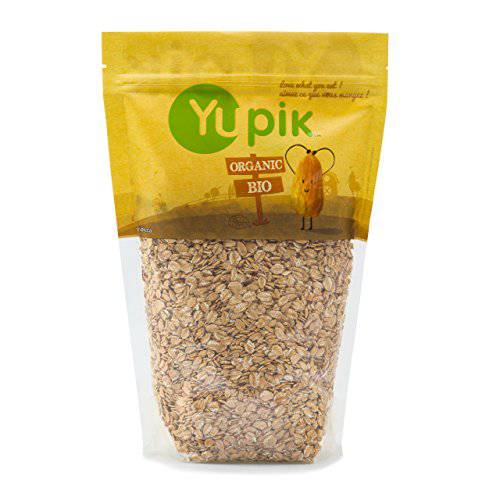 Yupik Organic Spelt Flakes, 2.2 lb, Non-GMO, Vegan