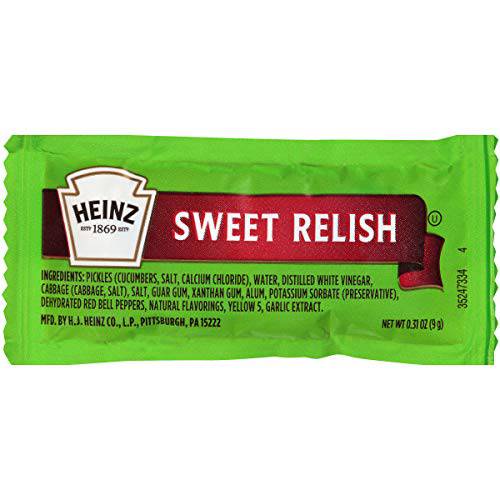Heinz Single Serve Relish (200 ct Casepack)
