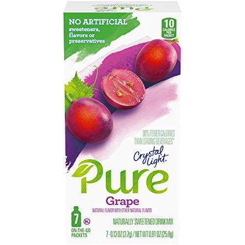 Crystal Light Pure Grape On-The-Go Powdered Drink Mix 84 Count
