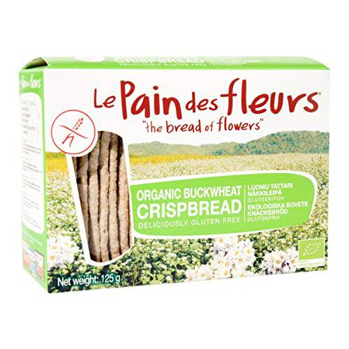 Le Pain des Fleurs - Organic Buckwheat Crispbread - 125g (Case of 6)