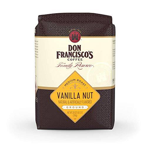 Don Francisco’s Vanilla Nut Flavored Ground Coffee, 100% Arabica - 28 Ounce Bag