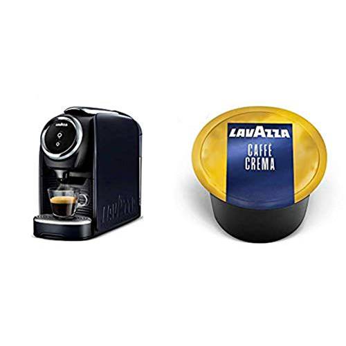 Lavazza Blue Classy Mini Single Serve Espresso Coffee Machine LB 300 with Caffe Crema Coffee Capsules (Pack Of 100), Value Pack, 2 Coffee selections: simple touch controls