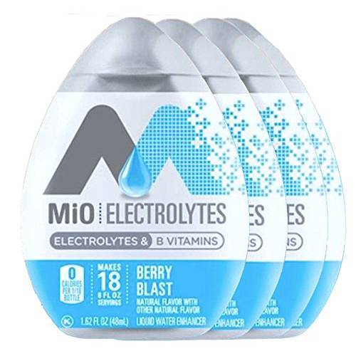 Mio Sport Liquid Water Enhancer, Berry Blast, 1.62 OZ, 4-Pack