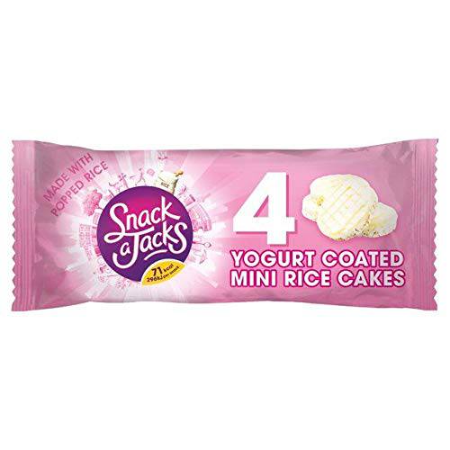 Snack A Jacks Yogurt Coated Mini Rice Cakes - 14g (0.03 lbs)