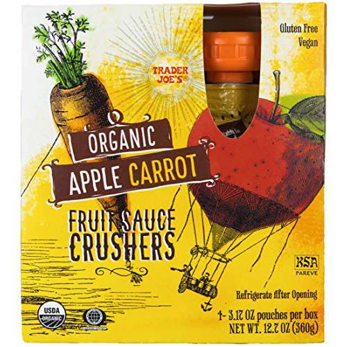 Trader Joe’s Organic Apple Carrot Fruit Sauce Crushers