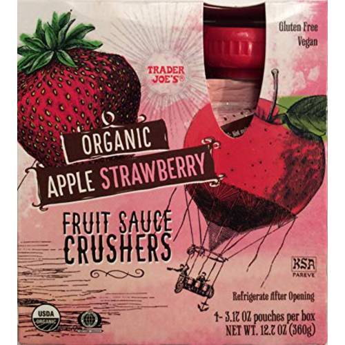 Trader Joe’s Apple Strawberry Fruit Sauce Crushers