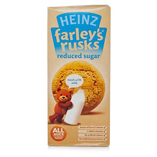 Farleys Rusks 4 Month Reduced Sugar Original 150g X 4 Pack