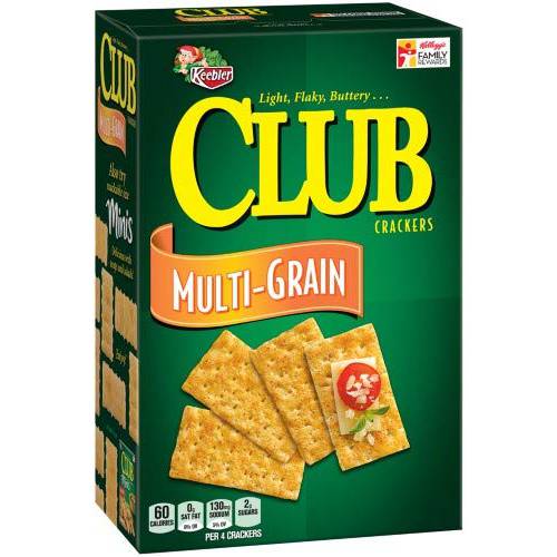 Keebler, Club, Multi-grain Crackers (Pack of 2)