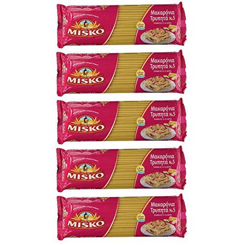 Misko 2 Greek Macaroni Pastitsio Pasta Noodles 500g (5 Pack)