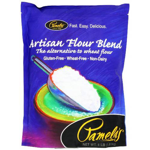 Pamela’s Gluten-Free All Purpose Artisan Flour Blend, 4 Pound (Pack of 3)
