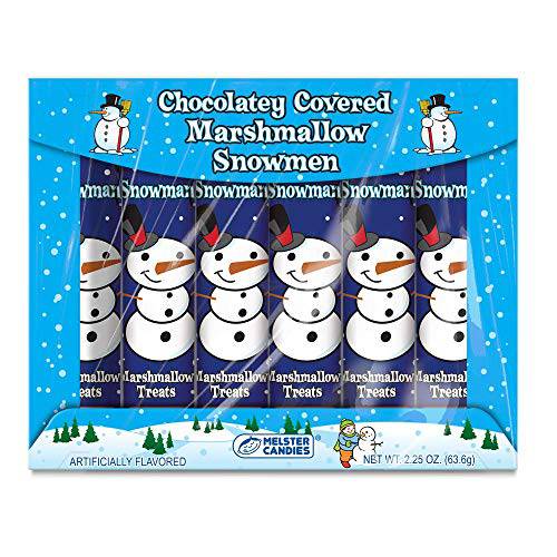 Chocolatey Covered Marshmallow Snowmen