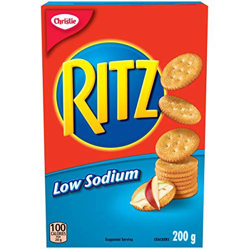 Ritz Low Sodium Crackers 200g/7oz Imported from Canada