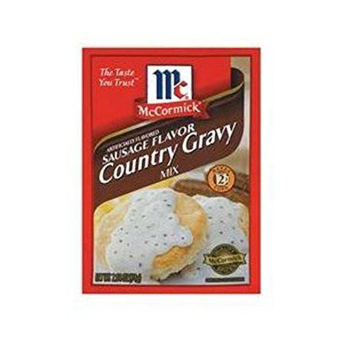 McCormick Sausage Flavor Country Gravy Mix - Makes 2 Cups (6-Pack)