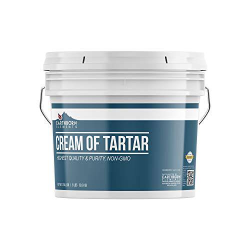 Earthborn Elements Cream of Tartar (1 Gallon), Baking Ingredient, Non GMO
