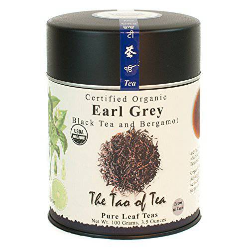 The Tao of Tea, Earl Grey Black Tea, Loose Leaf, 3.5-Ounce Tins (Pack of 3)