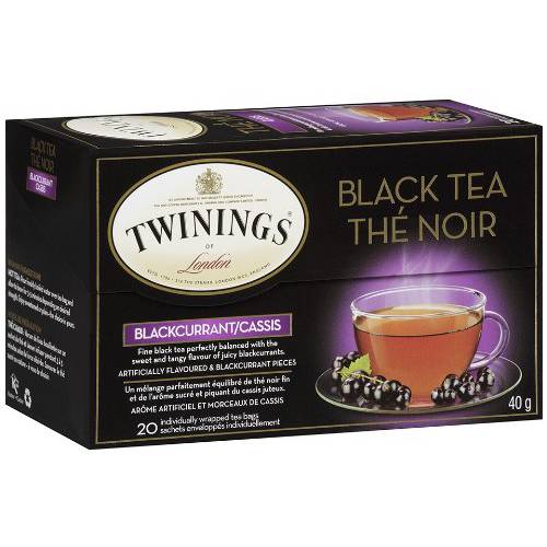 Twinings Blackcurrant Breeze Flavored Tea 20 Count