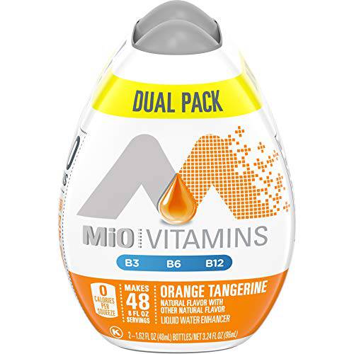 MiO Vitamins Orange Tangerine Naturally Flavored Liquid Water Enhancer 12 Count 1.62 fl oz