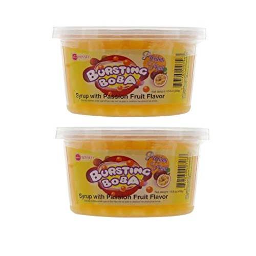 Busting Popping Boba - Passion Fruit 15oz (2-pack)
