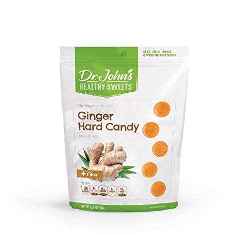 Dr. John’s Healthy Sweets Sugar Free Ginger Hard Candies (24 count, 3.85 OZ)