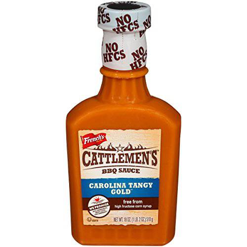 Cattlemen’s Carolina Tangy Gold BBQ Sauce, 18 oz