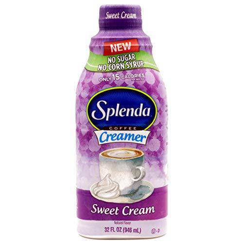 SPLENDA Sugar Free, Low Calorie Sweet Cream Coffee Creamer, 32 Fl Oz