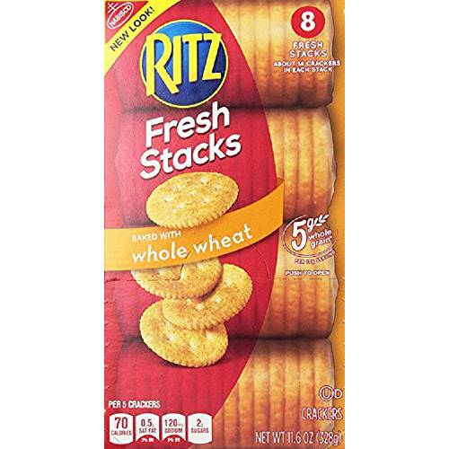 Ritz Crackers Fresh Stacks, Whole Wheat ( 2 Pack )