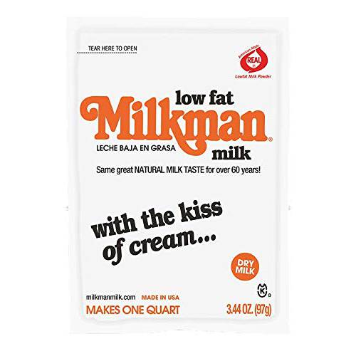 Milkman Low-fat Milk - Instant Dry Milk Powder (18 Packets)