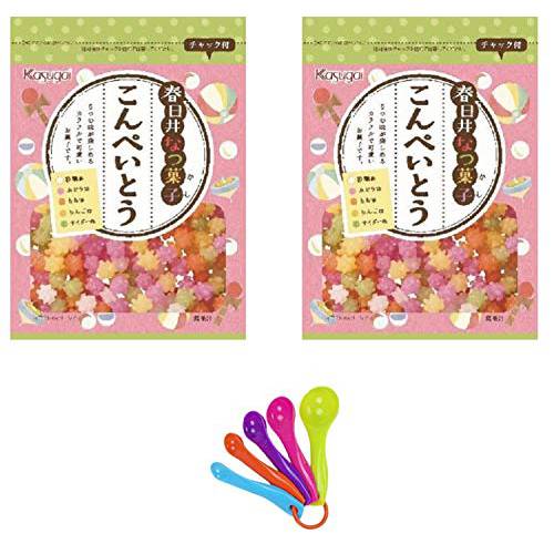 Japanese Candy Konpeito 2.9oz x 2 pack , including mesuring spoon