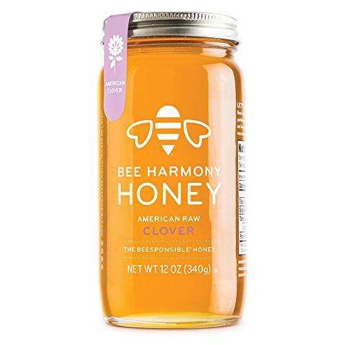 Bee Harmony American Clover Honey, 12 Ounce